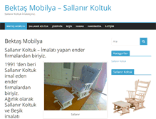 Tablet Screenshot of bektasmobilya.com
